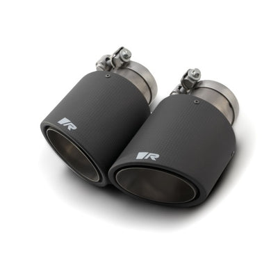 Remus Carbon 102mm Angled Titanium Internals Tail Pipe Set (Pair)