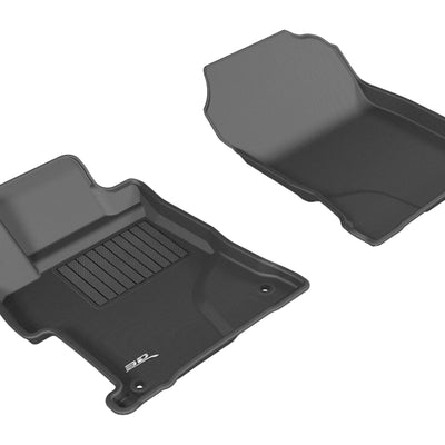 3D MAXpider 2014-2015 Honda Civic Sedan Kagu 1st Row Floormat - Black