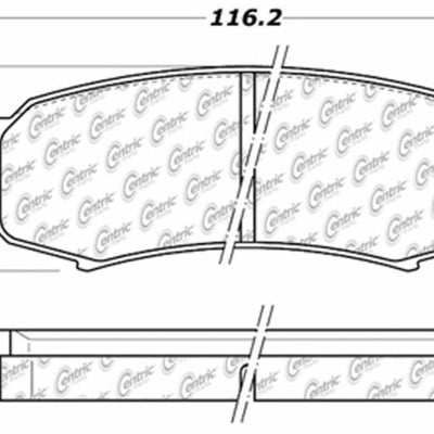 StopTech 03-20 Toyota 4Runner/ 07-14 FJ Cruiser Street Rear Touring Brake Pads