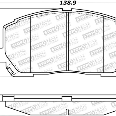 StopTech Street Brake Pads