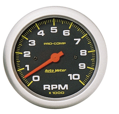Autometer 3 3/8in Pro-Comp In-Dash 10000 RPM Tachometer
