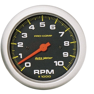 Autometer 3 3/8in Pro-Comp In-Dash 10000 RPM Tachometer