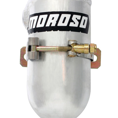 Moroso Breather Tank/Catch Can - 8in x 3-1/8in - 1qt