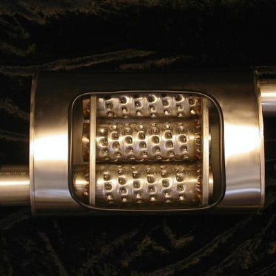 Stainless Works 2in ID OFFSET INLET/ 2in OD CENTER OUTLET 5inX9in