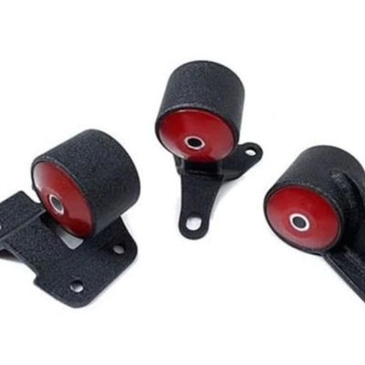 Innovative 90-93 Integra B-Series Black Steel Mounts 95A Bushings
