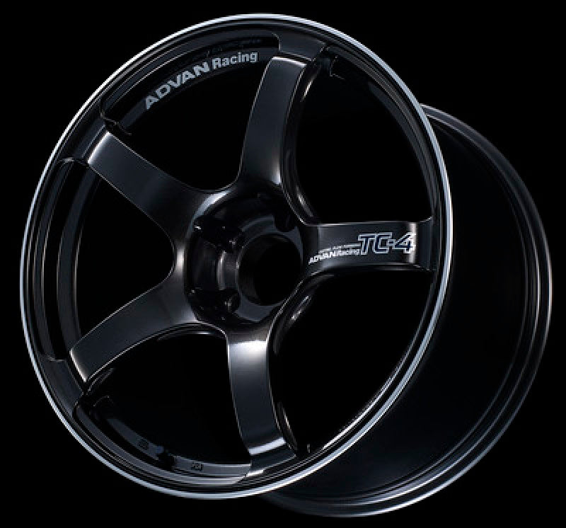 Advan TC4 17x9.0 +63 5x114.3 Black Gunmetallic and Ring Wheel
