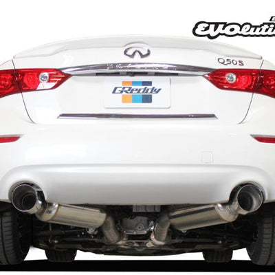 GReddy 16+ Infiniti Q50 Evolution (RWD ONLY) GT Cat-Back Exhaust