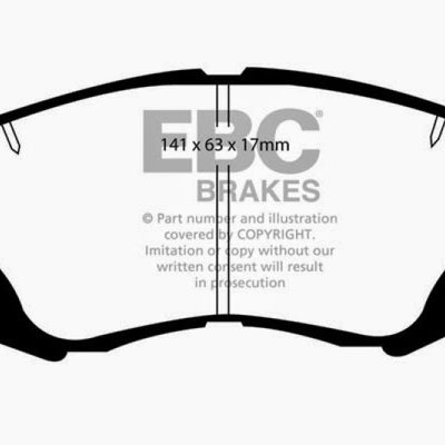 EBC 92-96 Lexus ES300 3.0 Yellowstuff Front Brake Pads