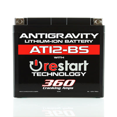 Antigravity YT12-BS Lithium Battery w/Re-Start