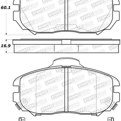 StopTech Street Brake Pads