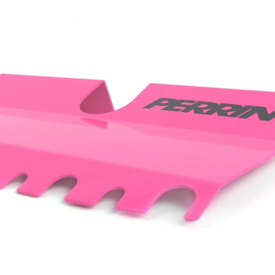 PERRIN 15-21 Subaru WRX/STI Radiator Shroud (Without OEM Intake Scoop) - Hyper Pink