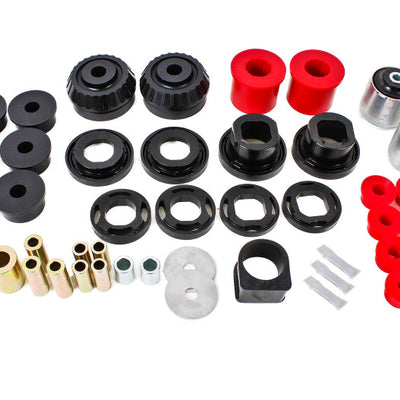 BMR 08-09 Pontiac G8 Total Suspension Bushing Kit (BK003 BK007 BK012) - Black/Red