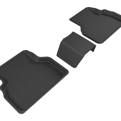 3D MAXpider 2015-2018 Audi Q3 Kagu 2nd Row Floormats - Black
