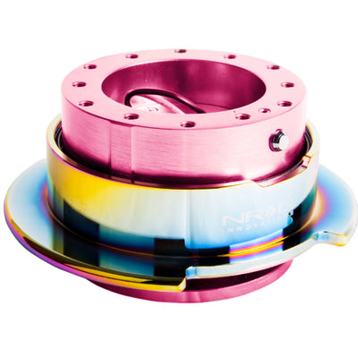 NRG Quick Release Gen 2.5 - Pink Body / Neochrome Ring