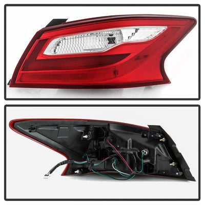 xTune 16-18 Nissan Altima 4DR Passenger Side Tail Light - OEM Outer Right (ALT-JH-NA16-4D-OE-OR)