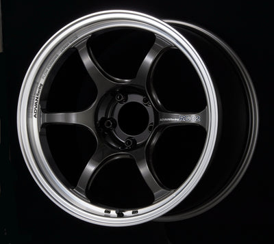 Advan RG-D2 18x9.0 +43 5x114.3 Machining and Black Gunmetallic Wheel