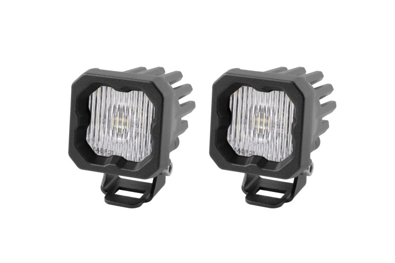 Diode Dynamics Stage Series C1 LED Pod - White SAE Fog Standard ABL (Pair)
