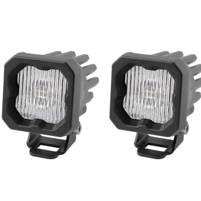 Diode Dynamics Stage Series C1 LED Pod - White SAE Fog Standard ABL (Pair)