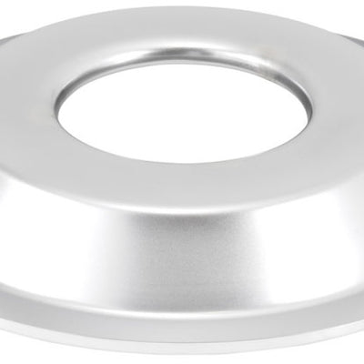 K&N Metal Base Plate 14in OD 5-1/8in Flange Chrome Finish