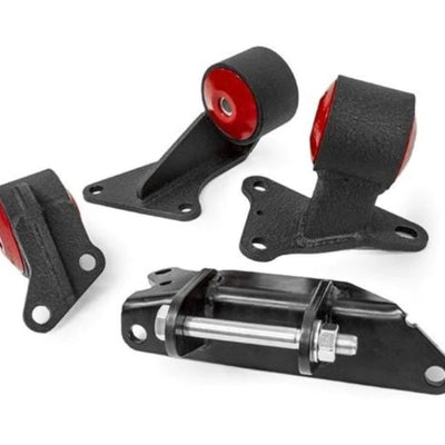 Innovative 86-89 Accord B-Series Black Steel Mounts 85A Bushings