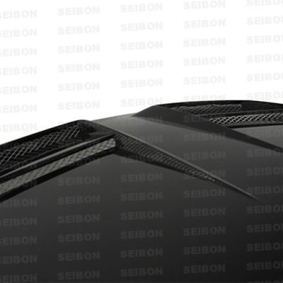 Seibon 10-11 VW Golf GTI 5K/MK6 DV Carbon Fiber Hood w/ Shaved Emblem