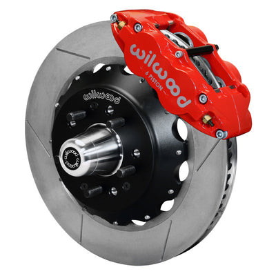 Wilwood Narrow Superlite 6R Front Big Brake Kit 14.00in GT competition Series Rotor - Red