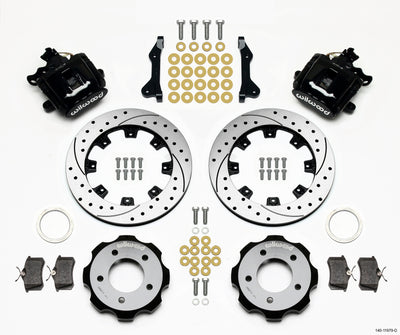 Wilwood Combination Parking Brake Rear Kit 12.19in Drilled 2006-Up Civic / CRZ