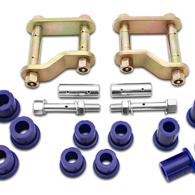 SuperPro 2005 Nissan Frontier LE Rear Greasable Shackle and Bushing Kit