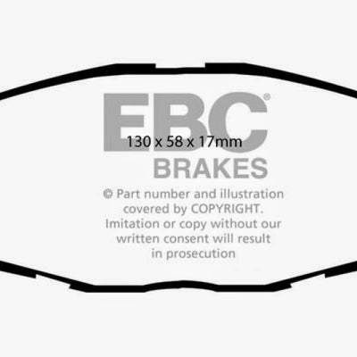 EBC 09-12 Hyundai Elantra 2.0 Touring Greenstuff Front Brake Pads