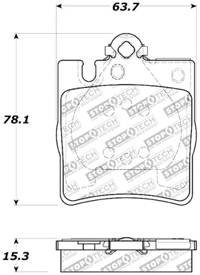 StopTech Performance Brake Pads