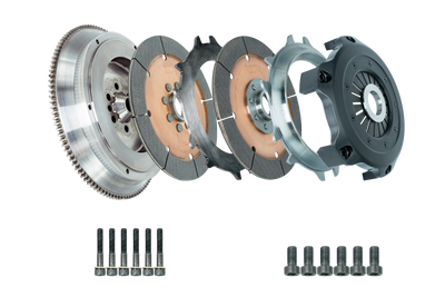 DKM Clutch 11-13 BMW 135i 215mm Ceramic Twin Disc MRX Clutch Kit w/Flywheel (850 ft/lbs Torque)
