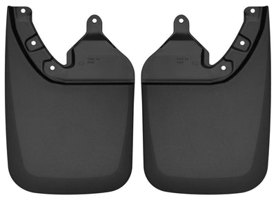 Husky Liners 2016 Toyota Tacoma w/ OE Fender Flares Custom Molded Rear Mud Guards - Black