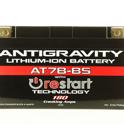Antigravity YT7B-BS Lithium Battery w/Re-Start
