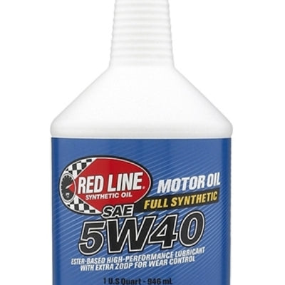 Red Line 5W40 Motor Oil - Quart