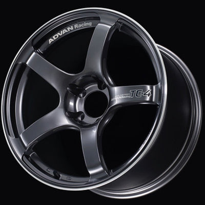 Advan TC4 17x7.0 +42 4x100 Racing Gunmetallic and Ring Wheel