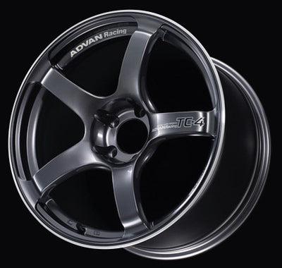 Advan TC4 16x5.5 +45 4x100 Racing Gunmetallic and Ring Wheel