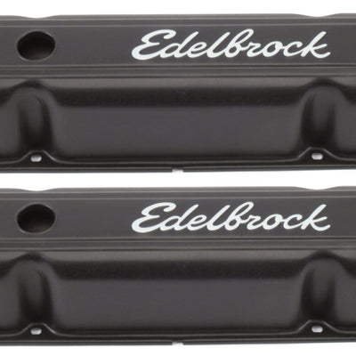 Edelbrock Valve Cover Signature Series Chrysler 1958-1979 361-440 V8 Black