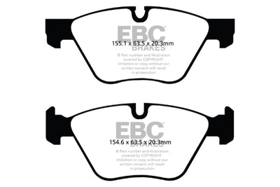 EBC 11+ BMW 528 2.0 Turbo (F10) Ultimax2 Front Brake Pads