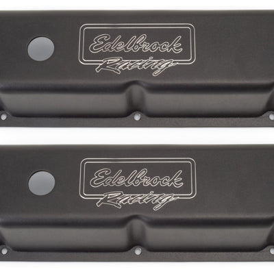 Edelbrock Valve Cover Victor Series Ford 289-302-351W CI V8 Low Black