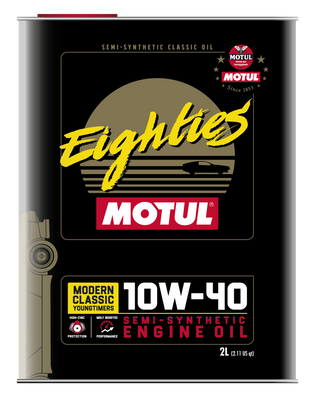 Motul 10W40 Classic Eighties Oil - 10x2L