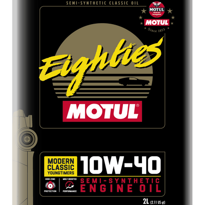 Motul 10W40 Classic Eighties Oil - 10x2L