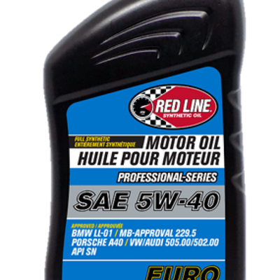 Red Line Pro-Series Euro 5W40 Motor Oil - Quart