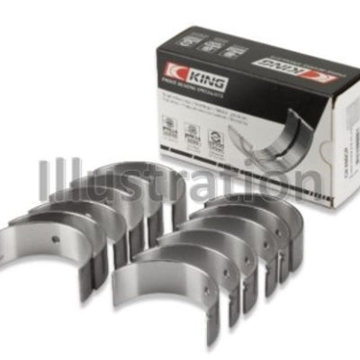 King Engine Bearings Mitsubishi 181CI 3.0L 6G72 V6/152CI 2.5L 6G73 V6 Rod Bearing Set - Size STD