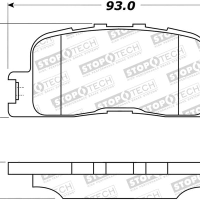 StopTech Street Brake Pads