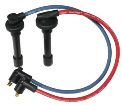 Moroso Custom Ignition Wire Set - Blue Max - Spiral Core - Colored High Temp Wire Separators - Blue