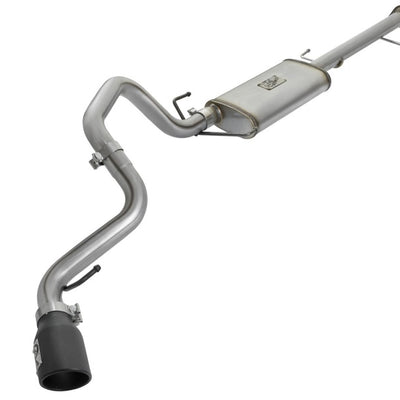aFe MACH Force Xp 2.5in SS Cat-Back Single Side Exit Exhaust w/Black Tips 07-14 Toyota FJ Cruiser