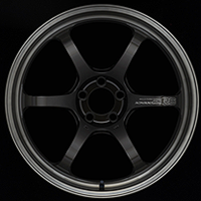 Advan R6 20x8.5 +38mm 5x114.3 Machining and Black Coating Graphite Wheel
