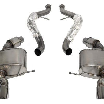 Corsa 2008-2012 BMW M3 Convertible E93 Polished Sport Cat-Back Exhaust
