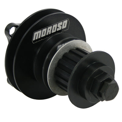 Moroso Ford Small Block (4 Bolt) Dry Sump & Vacuum Pump Drive Kit - Flange Style w/Pulleys