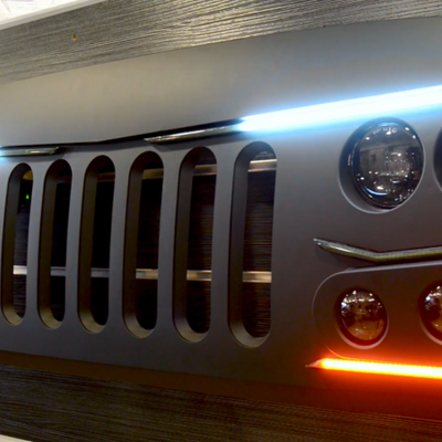 Oracle VECTOR Jeep Wrangler JK Grille Display